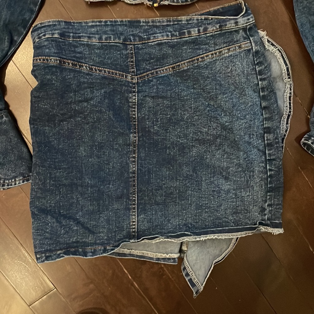 DENIM 2PC DRESS - Picture 9 of 10